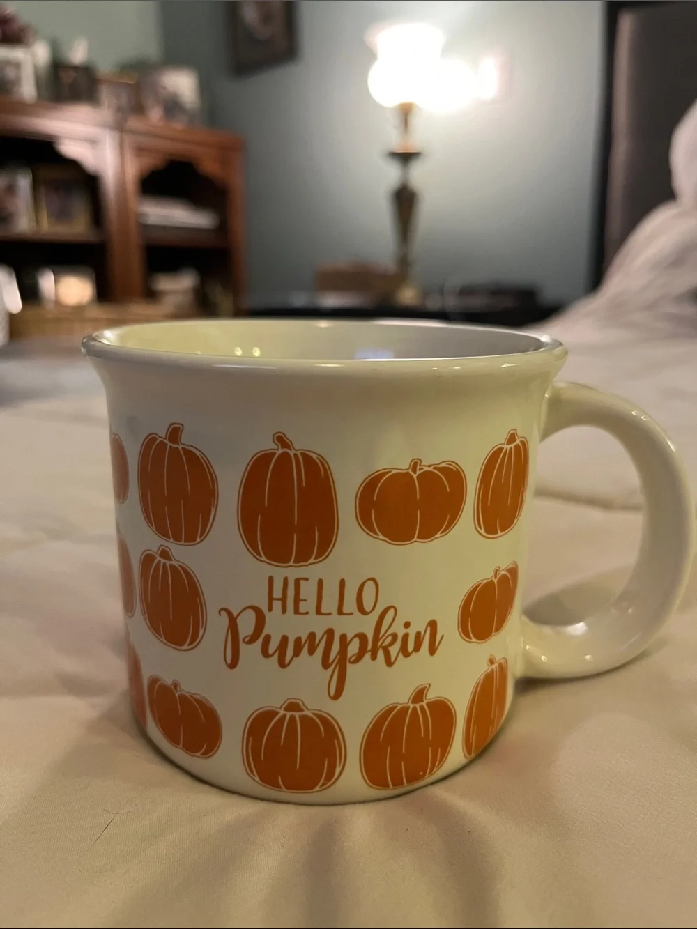 “Hello Pumpkin” 🎃 16oz Mug